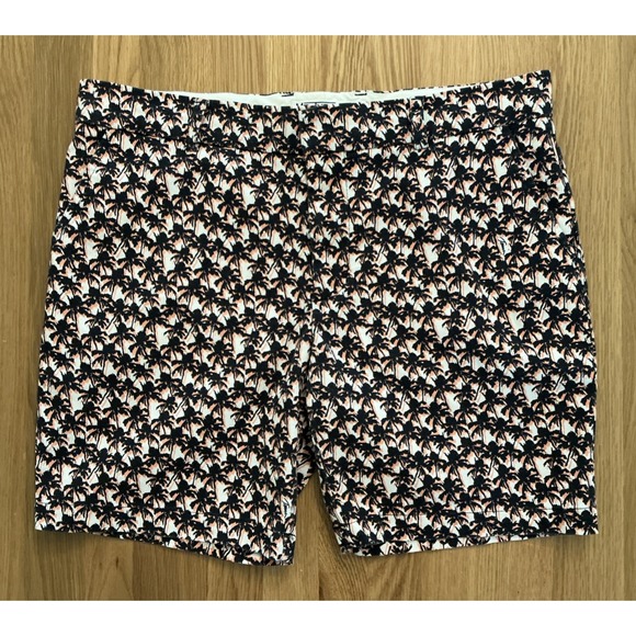Mr Turk Palm Tree Resort Shorts‎ Men's 34 Bold Print Luxury Made in California